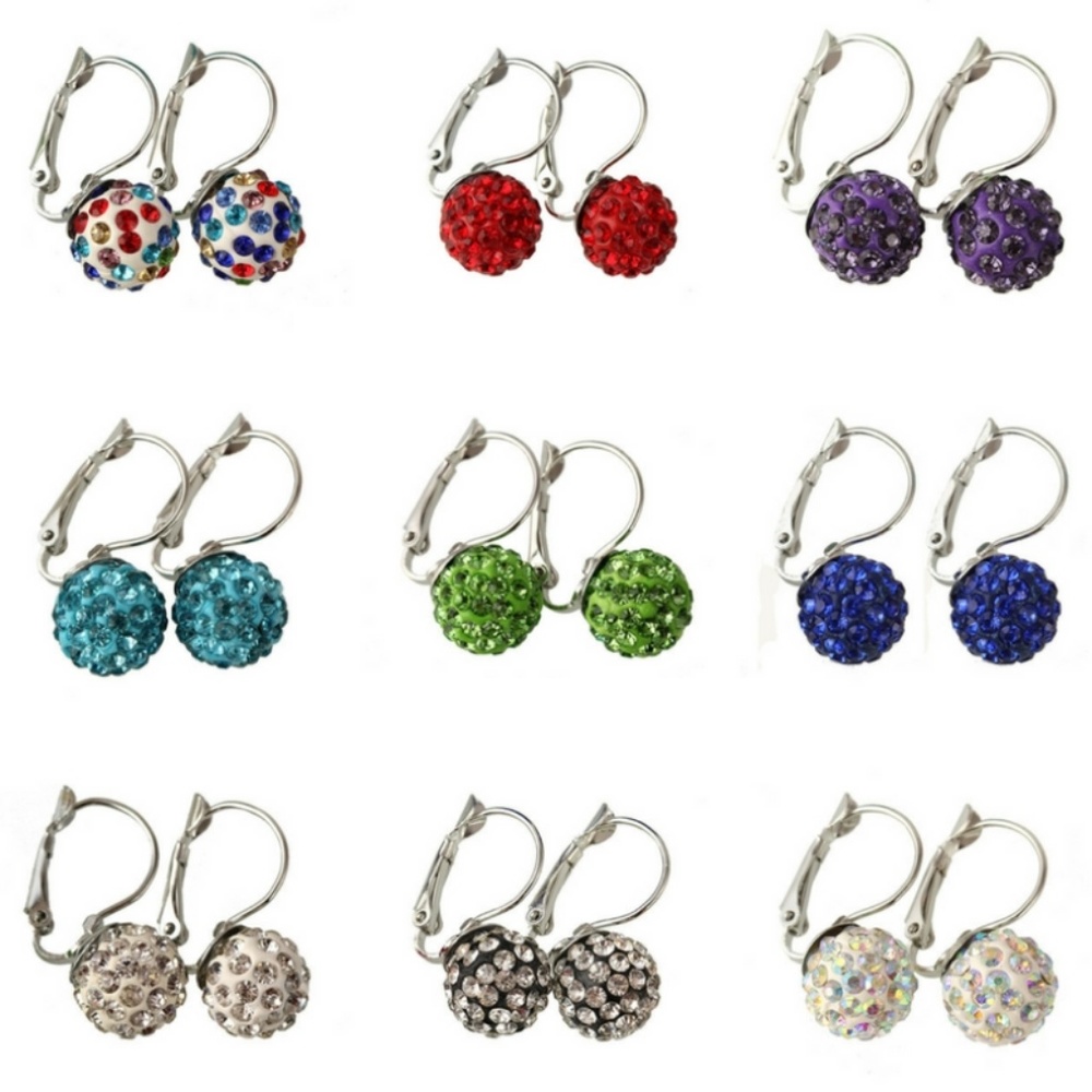 Earrings Set - 9 Pair The Crystal Ball Ya'll Set